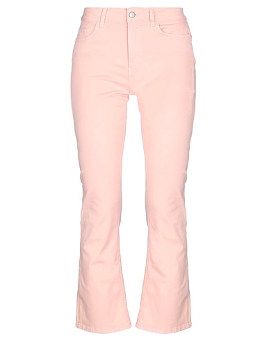SEVENTY VENEZIA Casual trouser Pink 92% Cotton, 5% Polyester, 3% Elastane