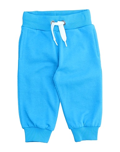 BIKKEMBERGS Casual trouser Azure 100% Cotton