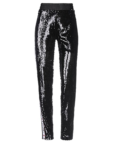 GAëLLE Paris Casual trouser Black 100% Polyester, Elastane