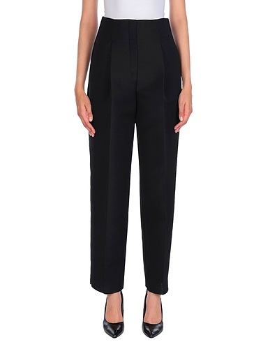 ROBERTO CAVALLI Casual pants Black 50% Mohair wool , 50% Wool