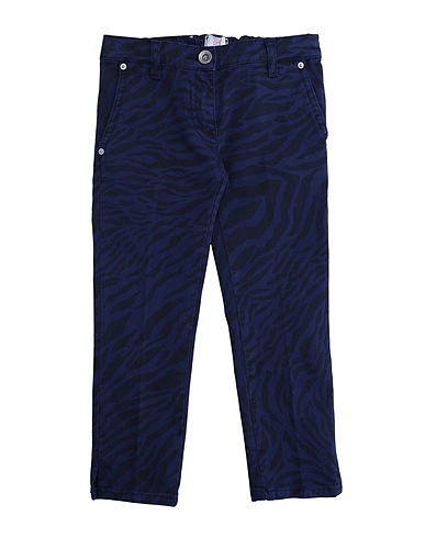 GRIFONI Casual pants Midnight blue 97% Cotton, 3% Elastane