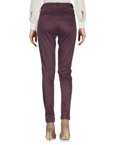 Shop Jacob Cohёn Woman Pants Plum Size 26 Lyocell, Modal, Cotton, Elastomultiester, Elastane In Purple