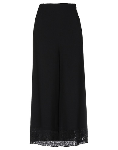 NINA RICCI Casual pants Black 52% Viscose, 48% Acetate
