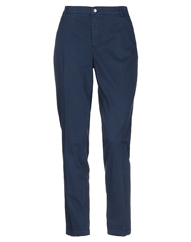 LIU •JO Casual pants Midnight blue 97% Cotton, 3% Elastane