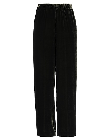 ASPESI Casual trouser Military green 82% Viscose, 18% Silk
