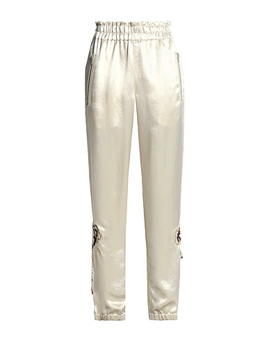 SONIA RYKIEL Pantalon Blanc 100% Acétate, Laine, Polyamide, Polyester