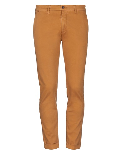 LABORATORI ITALIANI Pantalone Giallo ocra 98% Cotone, 2% Elastan