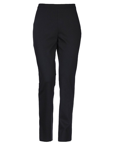 MARIA GRAZIA SEVERI Casual trouser Black 70% Viscose, 25% Polyester, 5% Elastane