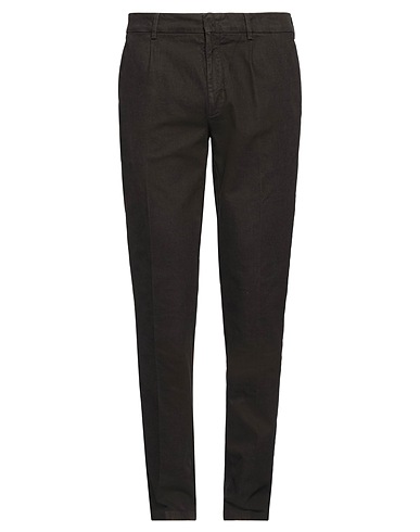 IL DROP Chinos Dunkelbraun 98% Baumwolle, 2% Elastan