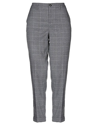 LIU •JO Casual trouser Grey 82% Polyester, 17% Viscose, 1% Elastane