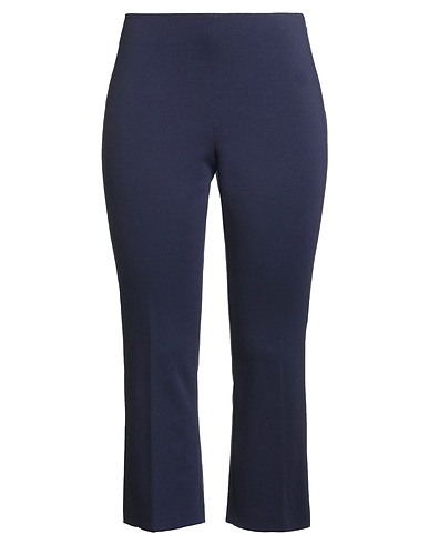 CLIPS MORE Casual trouser Navy blue 69% Viscose, 25% Polyamide, 6% Elastane