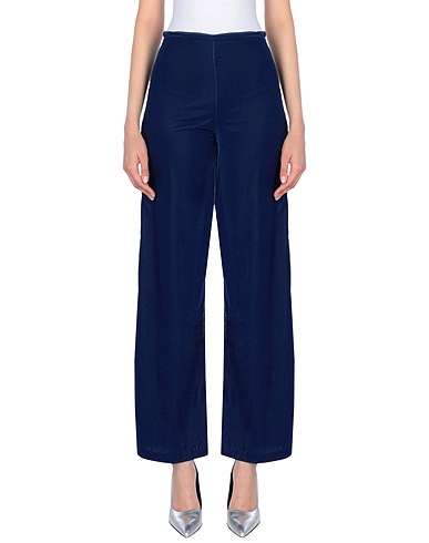 19.70 NINETEEN SEVENTY Casual trouser Midnight blue 100% Polyester