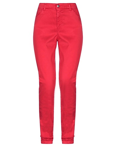 EMPORIO ARMANI Casual pants Red 78% Lyocell, 20% Cotton, 2% Elastane