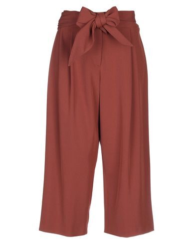Seventy Sergio Tegon Cropped Pants In Rust
