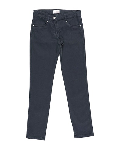 ERMANNO SCERVINO Casual trouser Midnight blue 97% Cotton, 3% Elastane