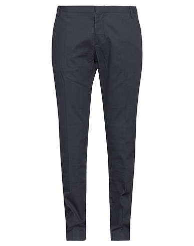 ENTRE AMIS Casual trouser Blue 97% Cotton, 3% Elastane