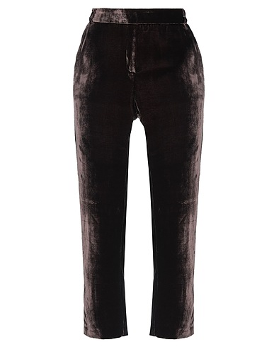 KILTIE Pantalone Testa di moro 82% Viscosa, 18% Seta