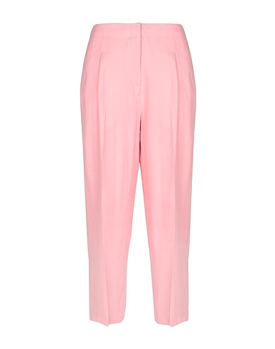 MICHAEL MICHAEL KORS Casual trouser CROP PGGD PLT PANT
 Pink 58% Flax, 42% Viscose