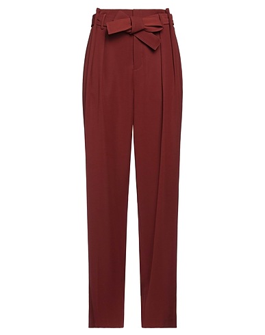 VINCE. Casual trouser Chocolate brown 100% Polyester
