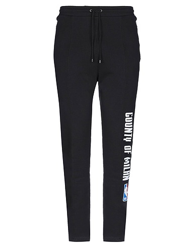 MARCELO BURLON Casual trouser Black 100% Cotton, Polyester