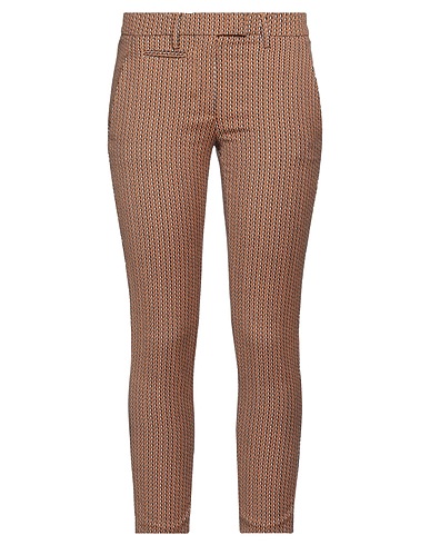 DONDUP Casual trouser Camel 50% Cotton, 46% Polyester, 4% Elastane