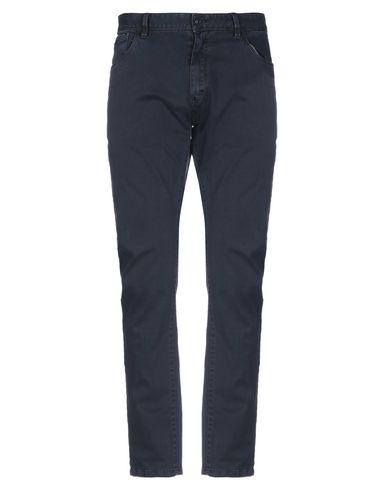 Yes Zee By Essenza Casual Pants In Dark Blue