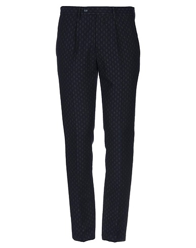 GREY DANIELE ALESSANDRINI Pantalone Blu notte 49% Cotone, 35% Lana, 13% Poliacrilico, 3% Altre Fibre