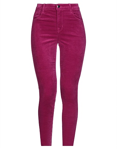 J BRAND Casual trouser Mauve 54% Cotton, 35% Modal, 8% Polyester, 3% Polyurethane