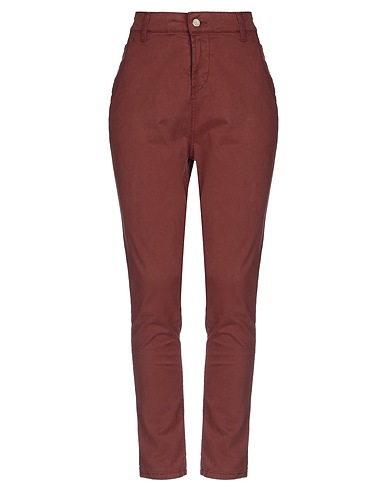MANILA GRACE Pantalone Cioccolato 97% Cotone, 3% Elastan