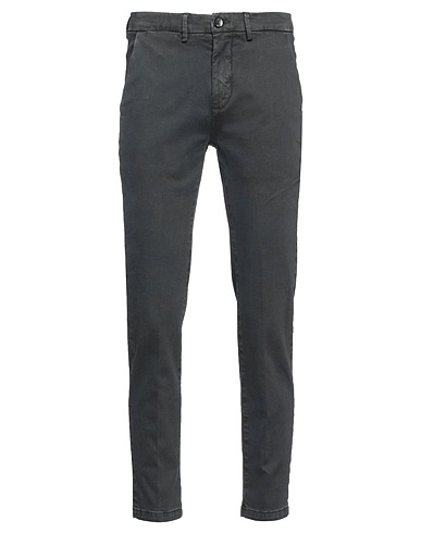 YAN SIMMON Casual trouser Lead 98% Cotton, 2% Elastane