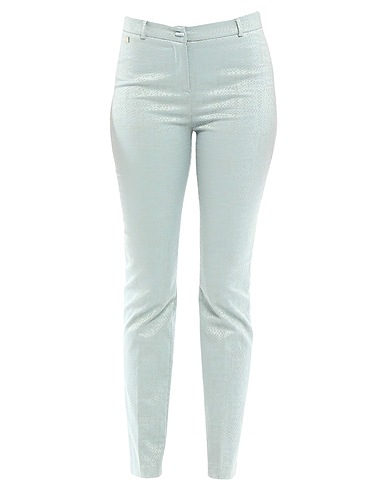 MANILA GRACE Pantalone Celeste 55% Poliestere, 42% Cotone, 3% Elastan