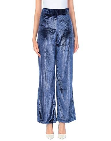 LUCE Casual trouser Blue 100% Polyester