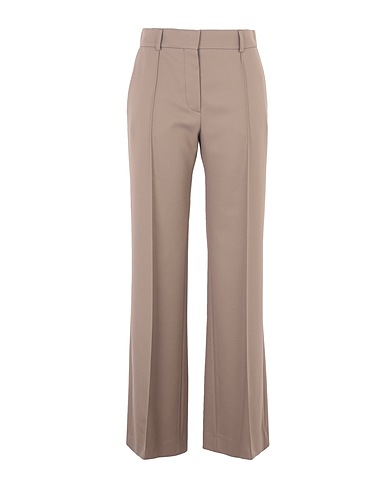 SEE BY CHLOÉ クラシックパンツ カーキ ポリエステル 55% / ウール 43% / ポリウレタン 2%