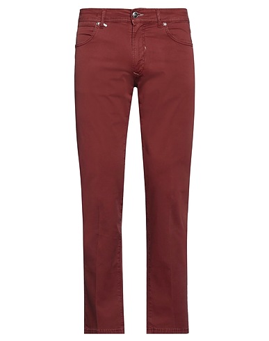 MICHAEL COAL Five Pockets Bordeaux 96% Baumwolle, 4% Elastan