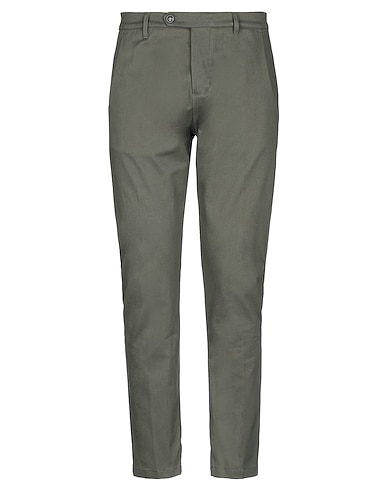 WOOL 172 Pantalone Verde 98% Cotone, 2% Elastan
