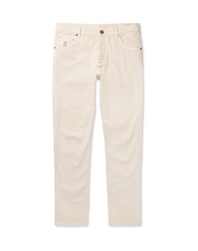 Brunello Cucinelli Pants In Ivory