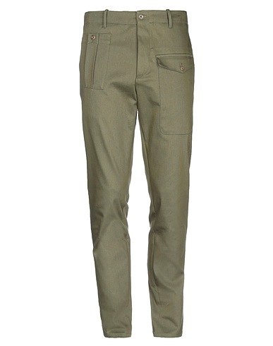 GTA IL PANTALONE Casual trouser Military green 99% Cotton, 1% Elastane