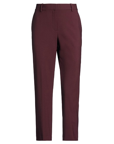 THEORY Casual παντελόνι Δαμασκηνί 96% Μαλλί, 4% Ελαστάνη