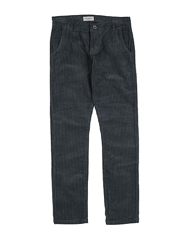 PAOLO PECORA Casual pants Lead 98% Cotton, 2% Elastane