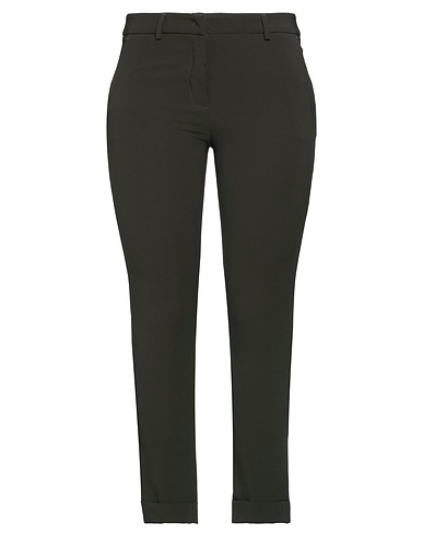 HANITA Casual παντελόνι Στρατιωτικό πράσινο 91% Πολυεστέρας, 9% Ελαστάνη