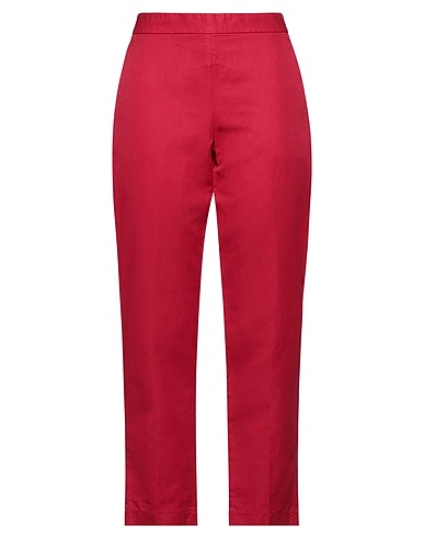 ASPESI Pantalone Rosso pomodoro 58% Cotone, 42% Lino