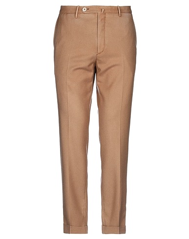 GTA IL PANTALONE Casual pants Camel 100% Wool