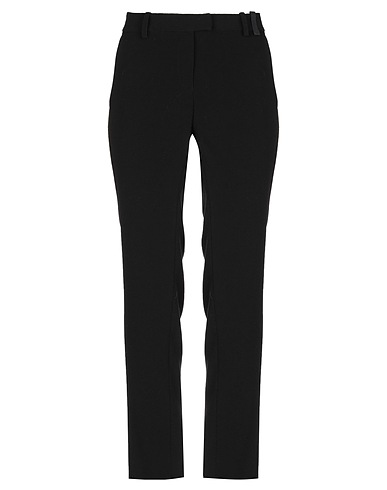 MALLONI Casual trouser Black 60% Polyester, 37% Viscose, 3% Elastane