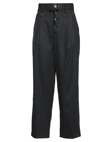 HIGH Casual trouser Charcoal 66% Wool, 25% Cotton, 7% Nylon, 2% Elastane