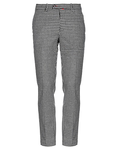 BARONIO Casual trouser Black 57% Synthetic fibers, 38% Wool, 2% Silk, 2% Other Fibres, 1% Elastane