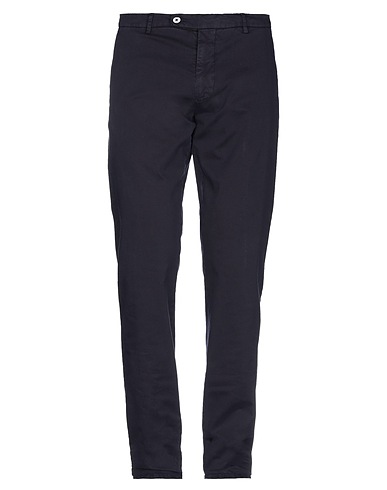 BERWICH Casual trouser Midnight blue 98% Cotton, 2% Elastane