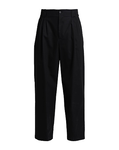 DOLCE&GABBANA パンツ ブラック コットン 52% / ナイロン 44% / ポリウレタン 4%