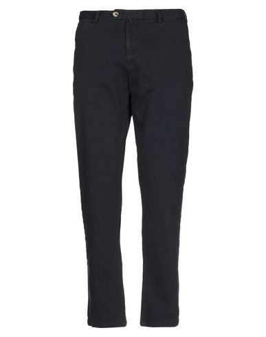 R3D WÖÔD R3D WÖÔD MAN PANTS MIDNIGHT BLUE SIZE 30 COTTON, ELASTANE