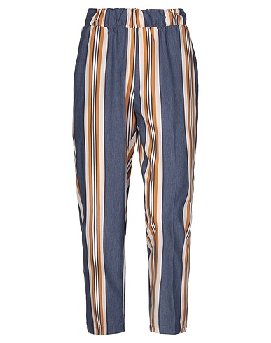 ALPHA STUDIO Casual trouser Blue 85% Viscose, 15% Polyamide