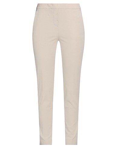 PESERICO Casual pants SIGN Beige 95% Cotton, 5% Elastane